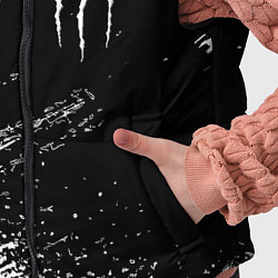 Детский жилет Monster energy белые краски, цвет: 3D-черный — фото 2