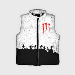 Детский жилет Monster energy black rock, цвет: 3D-черный