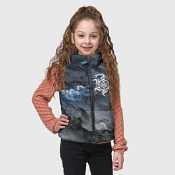 Детский жилет Символика Белобога - оберег, цвет: 3D-черный — фото 2
