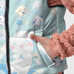 Детский жилет Нежные зайки, цвет: 3D-черный — фото 2