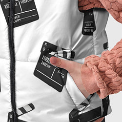 Детский жилет Съёмочная хлопушка, цвет: 3D-черный — фото 2