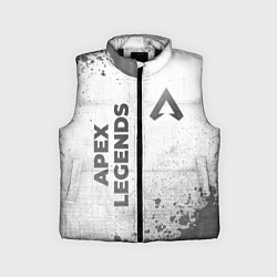 Детский жилет Apex Legends - white gradient вертикально