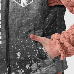 Детский жилет Tomb Raider - grey gradient вертикально, цвет: 3D-черный — фото 2