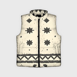 Детский жилет Африканские примитивные узоры