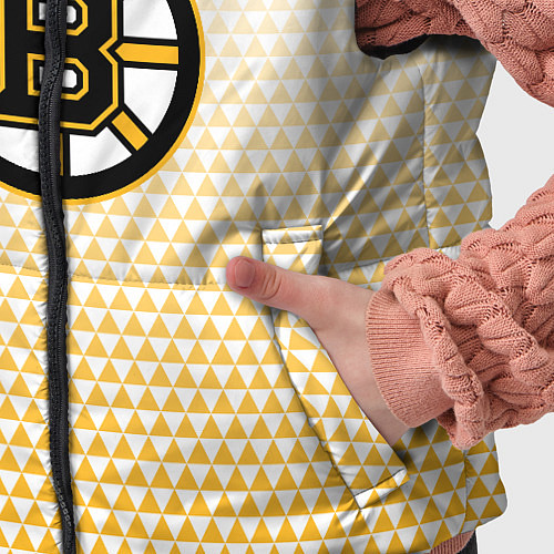 Детский жилет Бостон Брюинз - светлый градиент / 3D-Красный – фото 5