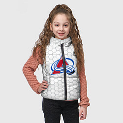 Детский жилет Колорадо Эвеланш - белые соты, цвет: 3D-черный — фото 2