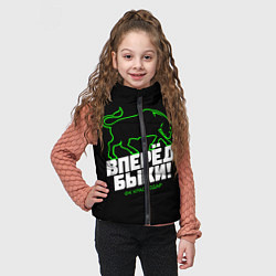 Детский жилет ФК Краснодар - вперед быки, цвет: 3D-черный — фото 2