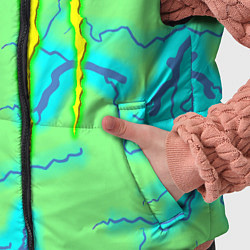 Детский жилет Monster energy storm electrix, цвет: 3D-черный — фото 2