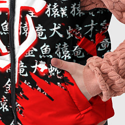 Детский жилет Doom dark age japan, цвет: 3D-черный — фото 2