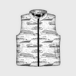 Детский жилет Корабли на Неве