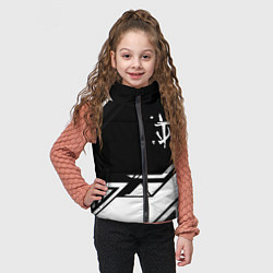 Детский жилет Doom geometry black, цвет: 3D-черный — фото 2