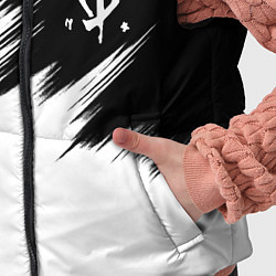 Детский жилет Doom краски черно белый, цвет: 3D-черный — фото 2