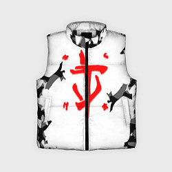 Детский жилет Doom лого камуфляж текстура