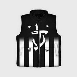 Детский жилет Doom line white