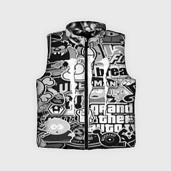 Детский жилет Monster energy trend black, цвет: 3D-черный