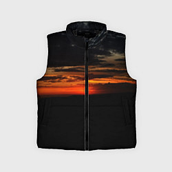 Детский жилет Закат на плато