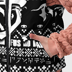 Детский жилет Doom x elders scrolls pattern, цвет: 3D-черный — фото 2