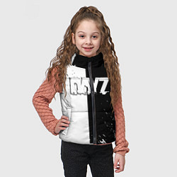 Детский жилет Dayz текстура черно белые краски, цвет: 3D-черный — фото 2