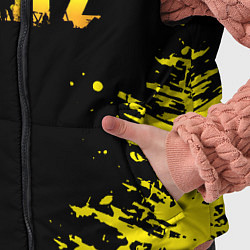 Детский жилет Dayz краски желтые краски, цвет: 3D-черный — фото 2