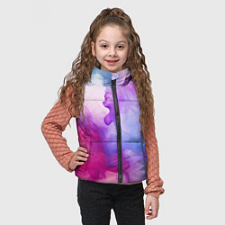 Детский жилет Цветная дымка, цвет: 3D-черный — фото 2
