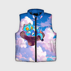 Детский жилет Tiger Derpy in the clouds