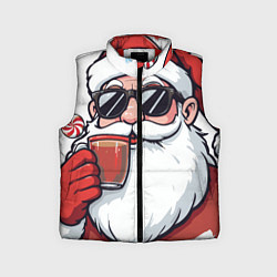 Детский жилет Санта Клаус в стильных солнцезащитных очках