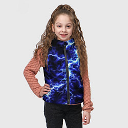 Детский жилет Мощнейший разряд молнии, цвет: 3D-черный — фото 2