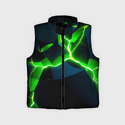 Детский жилет Neon green glow