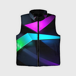 Детский жилет Neon colored geometric