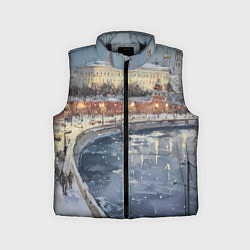 Детский жилет Новогодние праздники в Москве