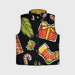 Детский жилет Рождественский вайб