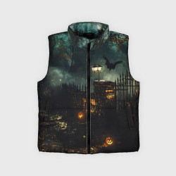 Детский жилет Ночь тыкв и теней