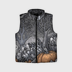 Детский жилет Осенние шалости духов