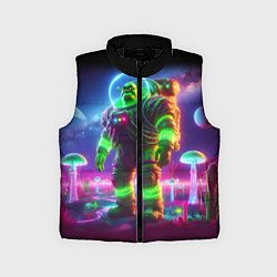 Детский жилет Космонавт Шрук в неоновом скафандре на загадочной
