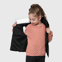 Детский жилет Вегвизир и став бессмертия в рунах, цвет: 3D-черный — фото 2