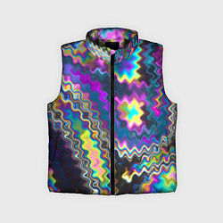 Детский жилет Абстракция переливы