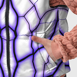 Детский жилет Color white purple, цвет: 3D-черный — фото 2