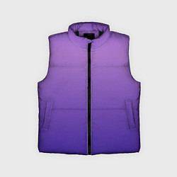 Детский жилет The color is purple