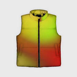 Детский жилет Color multicolored gradient