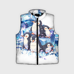 Детский жилет Пингвины и лёд
