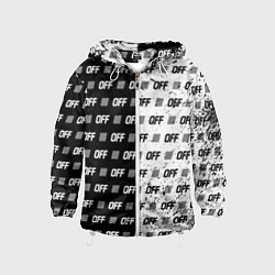 Детская ветровка Off-White: Black & White