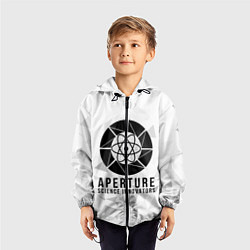 Ветровка с капюшоном детская PORTAL, цвет: 3D-черный — фото 2