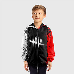 Ветровка с капюшоном детская DEAD BY DAYLIGHT, цвет: 3D-черный — фото 2