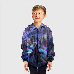 Ветровка с капюшоном детская DEVIL MAY CRY, цвет: 3D-черный — фото 2