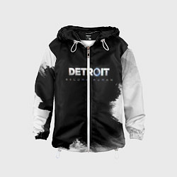 Ветровка с капюшоном детская Detroit:Become Human, цвет: 3D-белый