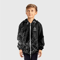 Ветровка с капюшоном детская Assassins Creed, цвет: 3D-белый — фото 2
