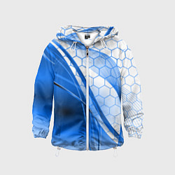 Детская ветровка ABSTRACT BLUE