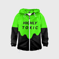 Детская ветровка HIGHLY toxic 0 2