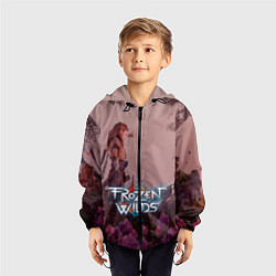 Ветровка с капюшоном детская HORIZON ZERO DAWN, цвет: 3D-черный — фото 2