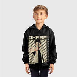 Ветровка с капюшоном детская Врата Штейна, цвет: 3D-черный — фото 2